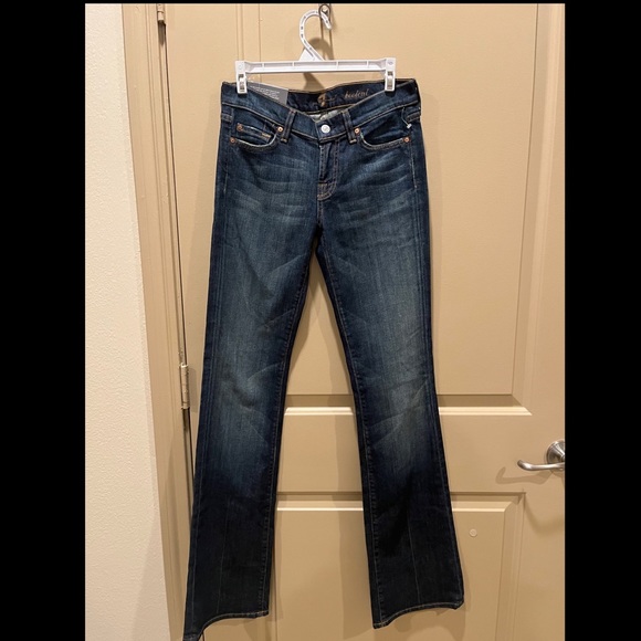 7 for All Mankind Bootcut Jeans sz 26 - NWT - Picture 1 of 4